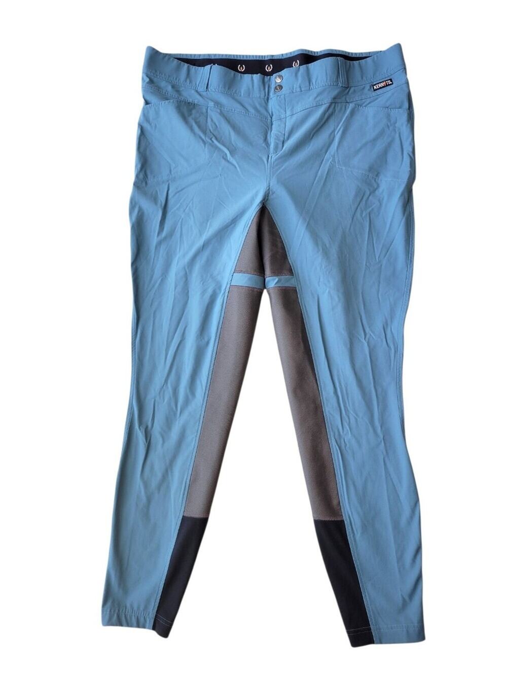 Kerrits Crossover II Full Seat Breech New Equestrian Pants Skylark Sz 2X